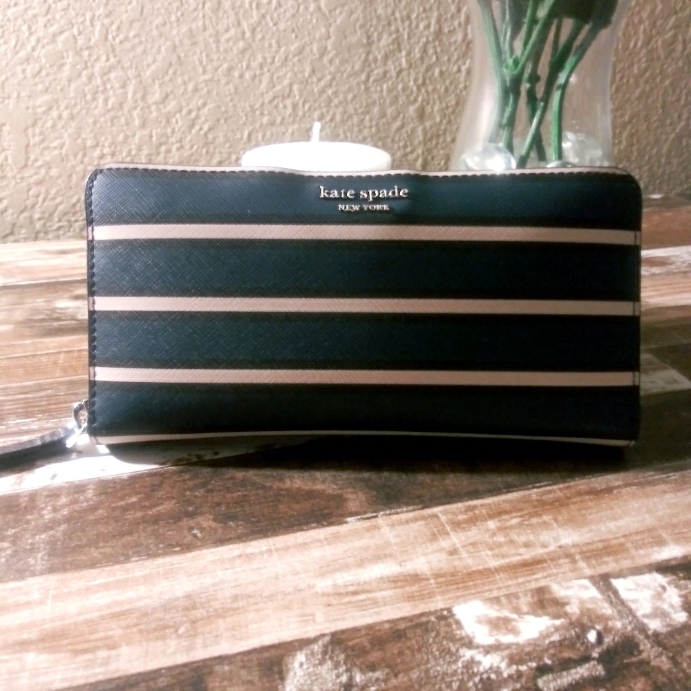 This Beautiful Navy& Black, White Kate Spade